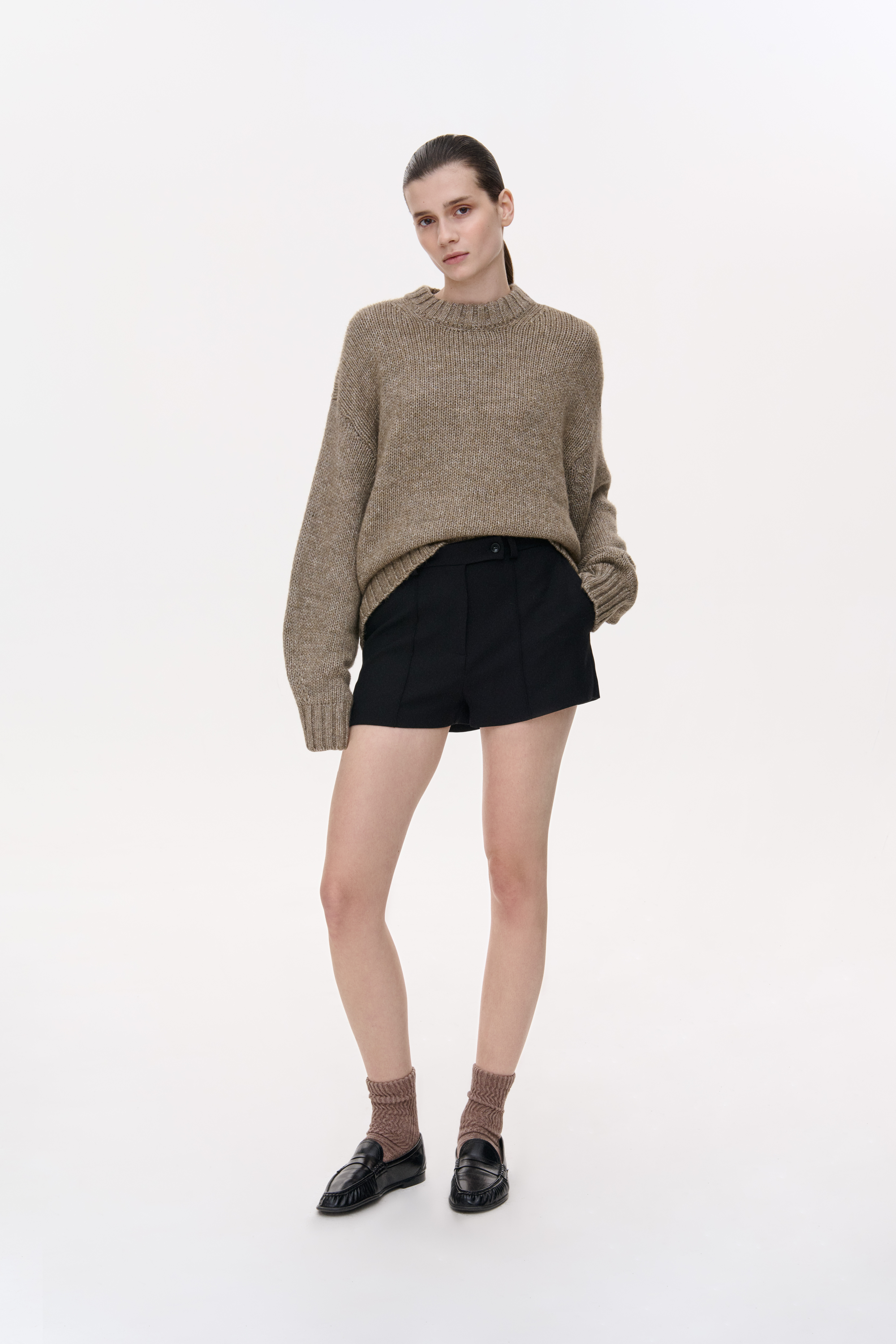 МІНІ ШОРТИ КЛАСИЧНОГО А-СИЛУЕТУ 1222 зображення